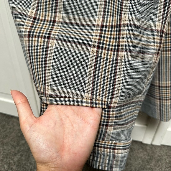 Wilfred plaid tie front pant size 4 - Picture 6 of 7